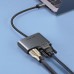 UGreen USB-C to HDMI+VGA Converter with PD Gray